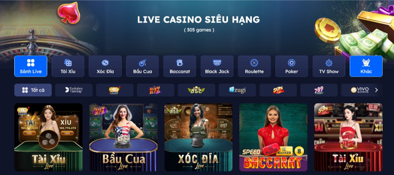 Live Casino Blue88